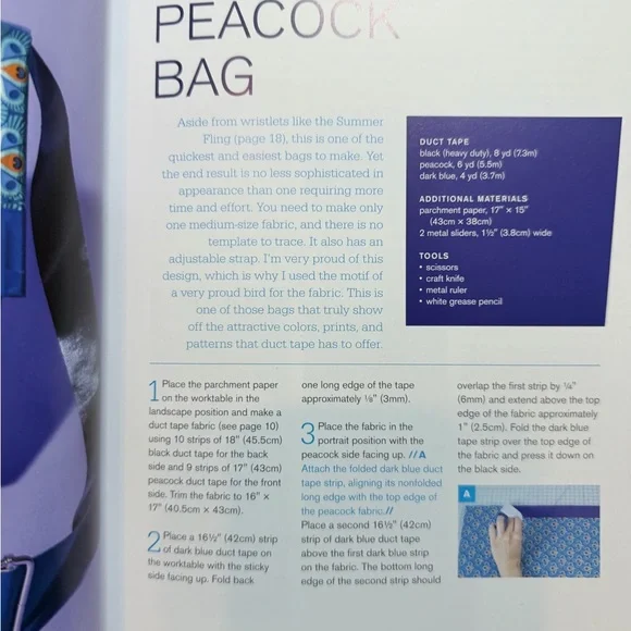 Duct Tape Bags Book Projects purse clutches how to crafts - Picture 9 of 10